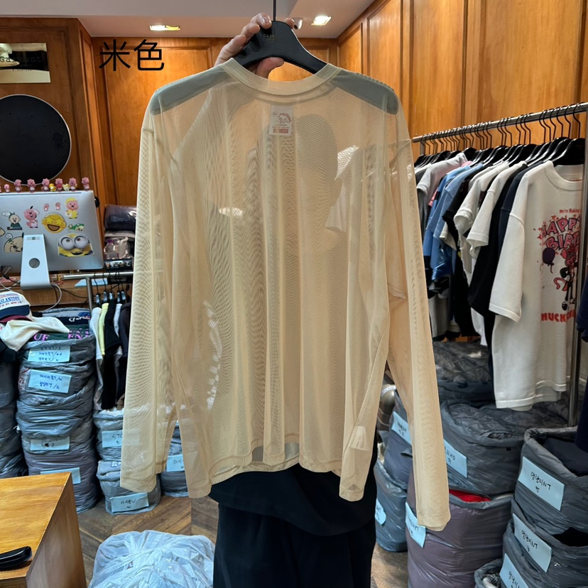GARMENT-P東大門㊣實拍女裝新款休閑25秋冬推薦真品長袖T恤GARMENT長袖T恤圖色3