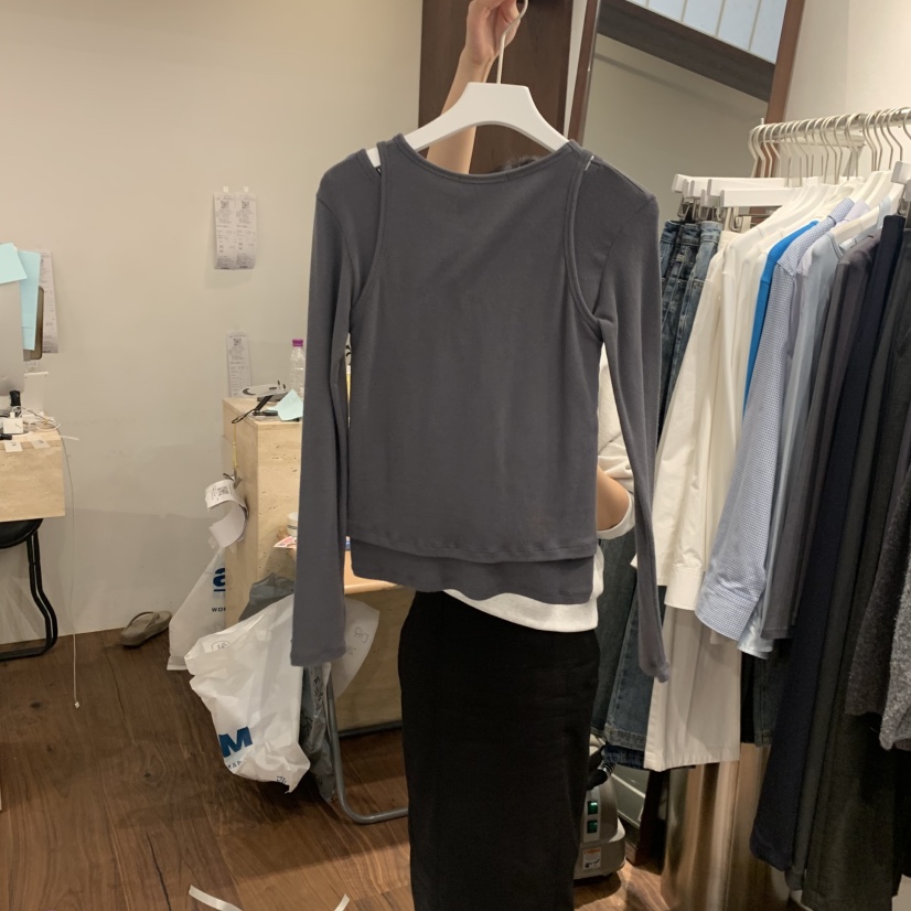 UNDERSTANDING東大門㊣代購女裝新品休閑人氣熱賣套裝套裝船領UNDERSTANDING套裝