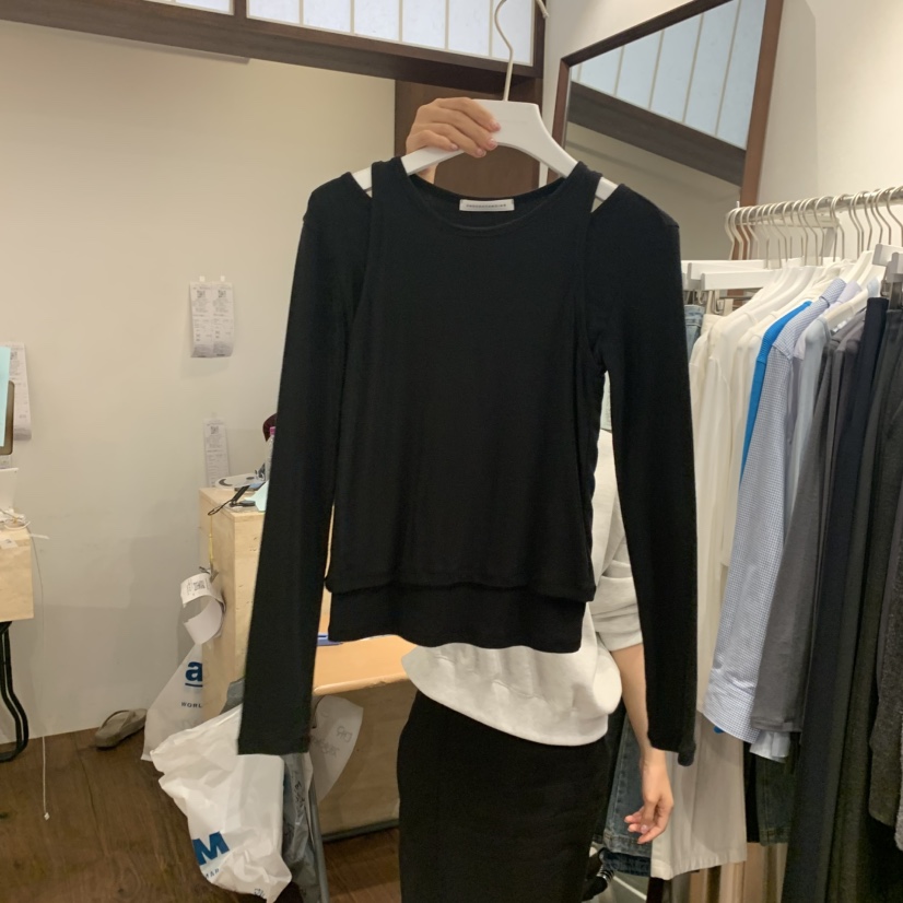 UNDERSTANDING東大門㊣代購女裝新品休閑人氣熱賣套裝套裝船領UNDERSTANDING套裝圖色2