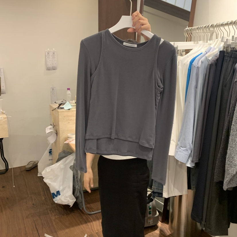 UNDERSTANDING東大門㊣代購女裝新品休閑人氣熱賣套裝套裝船領UNDERSTANDING套裝圖色3