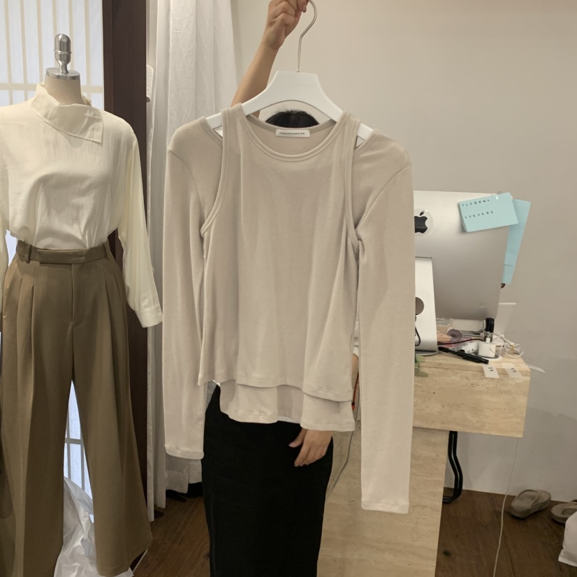 UNDERSTANDING東大門㊣代購女裝新品休閑人氣熱賣套裝套裝船領UNDERSTANDING套裝圖色4