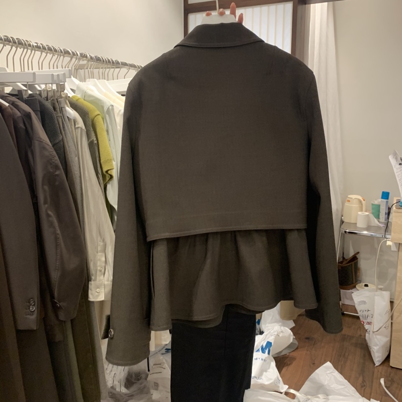 UNDERSTANDING韓國代購㊣女士新款職業推薦人氣25秋冬真品夾克UNDERSTANDING夾克