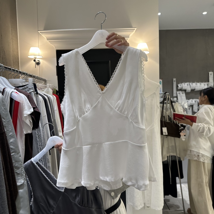 MIXXIN韓國直郵㊣女裝新品人氣休閑熱賣時尚25秋冬吊帶背心MIXXIN吊帶/背心