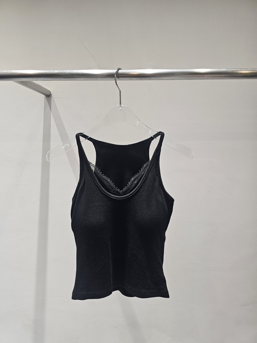 JOURNEY韓國直郵㊣女士新品25秋冬職業真品時尚吊帶背心蕾絲JOURNEY吊帶/背心圖色4