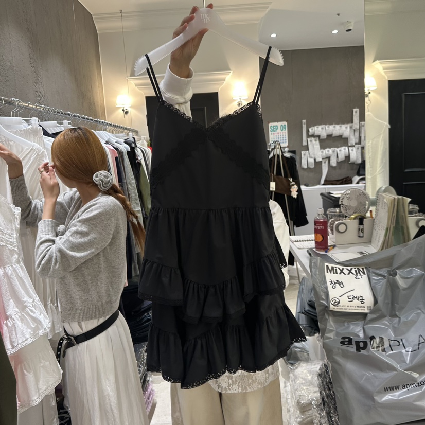 MIXXIN東大門㊣代購女裝新品時尚職業休閑25秋冬人氣連衣裙MIXXIN連衣裙圖色3