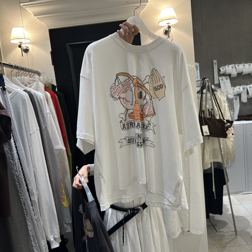 MIXXIN韓國直郵㊣女裝新品職業人氣推薦時尚25秋冬真品熱賣T恤MIXXINT恤