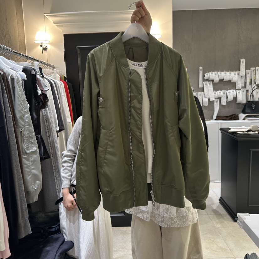 MIXXIN韓國代購㊣女士新品職業25秋冬時尚真品夾克不含內搭MIXXIN夾克圖色2