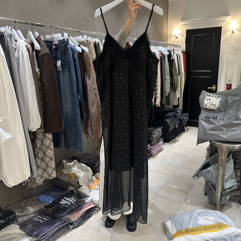 MIXXIN韓國代購㊣女士新品真品時尚休閑人氣熱賣職業連衣裙MIXXIN連衣裙圖色3