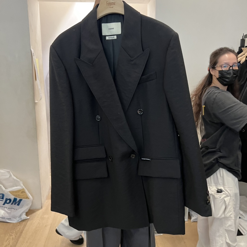 LA MAGIE FEMME韓國代購㊣女裝新品休閑推薦時尚人氣夾克Lamagie Femme夾克