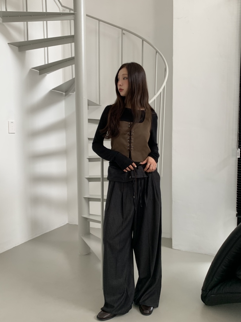 MURMUR東大門㊣代購女裝新款25秋冬推薦熱賣職業時尚吊帶背心MURMUR吊帶/背心