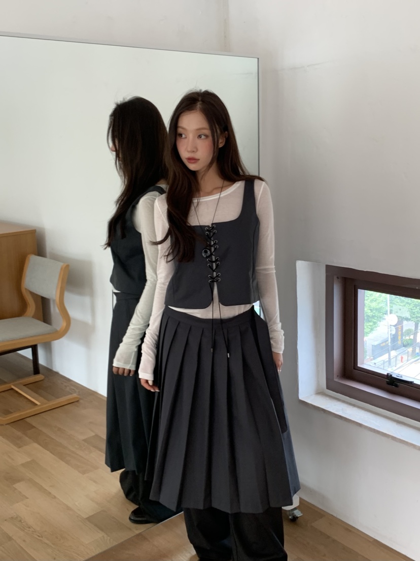 MURMUR東大門㊣代購女裝新款25秋冬推薦熱賣職業時尚吊帶背心MURMUR吊帶/背心