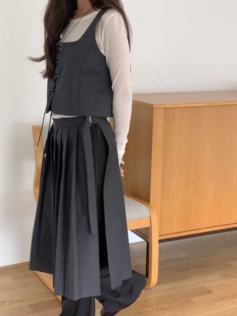 MURMUR東大門㊣代購女裝新款25秋冬推薦熱賣職業時尚吊帶背心MURMUR吊帶/背心
