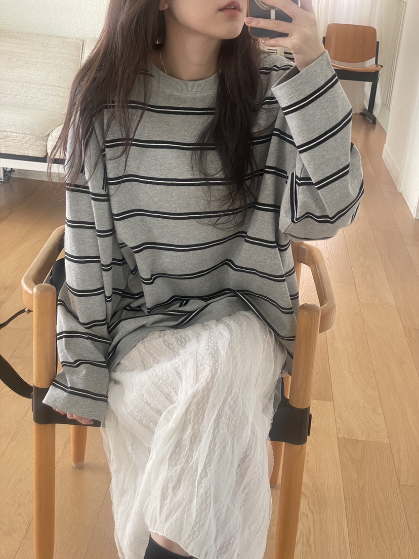 LOGARDEN東大門㊣代購女士新款人氣熱賣休閑職業時尚長袖T恤LO GARDEN長袖T恤圖色4