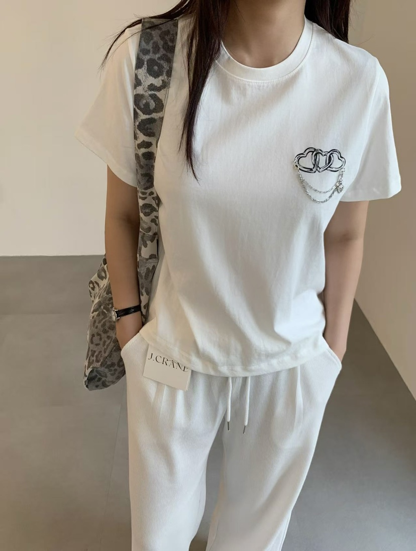 J CRANE-A東大門㊣直郵女士新品職業25秋冬休閑推薦時尚T恤J CRANET恤