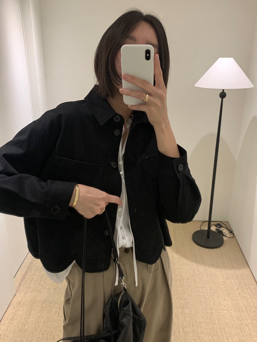 LOGARDEN韓國直郵㊣女士新品休閑真品人氣推薦時尚職業夾克LO GARDEN夾克