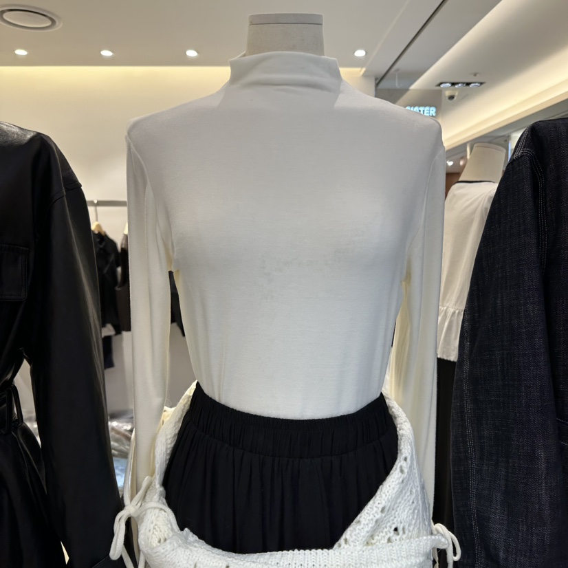 RICH SISTER東大門㊣實拍女士新款真品職業25秋冬時尚長袖T恤RICH SISTER長袖T恤圖色3