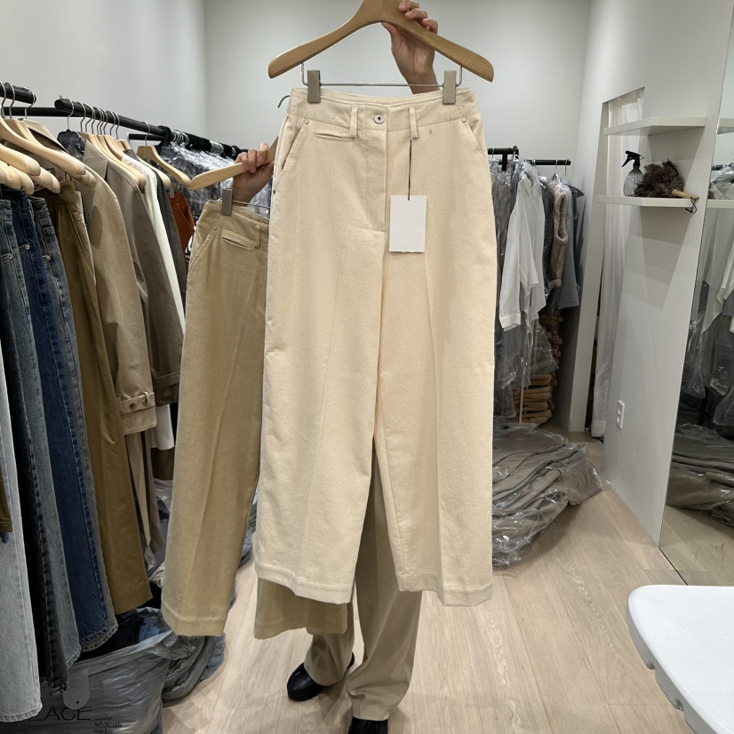 NOTTINGHAM韓國直郵㊣女裝新品熱賣休閑時尚真品休閑褲燈芯絨NOTTINGHAM休閑褲