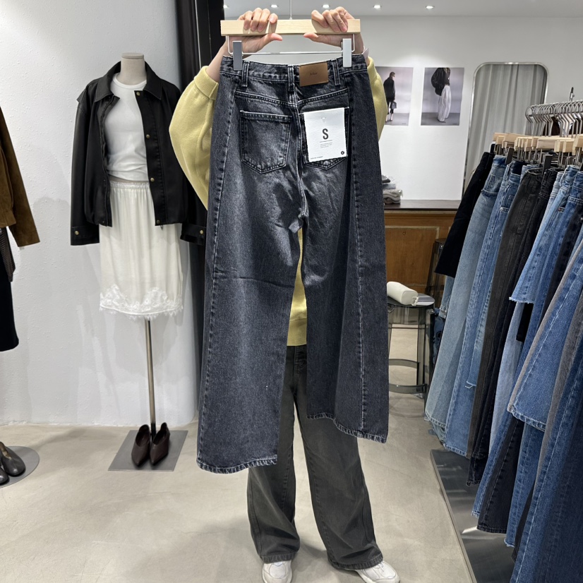 ACKER韓國代購㊣女裝新款職業推薦真品休閑熱賣時尚人氣牛仔褲ACKER牛仔褲