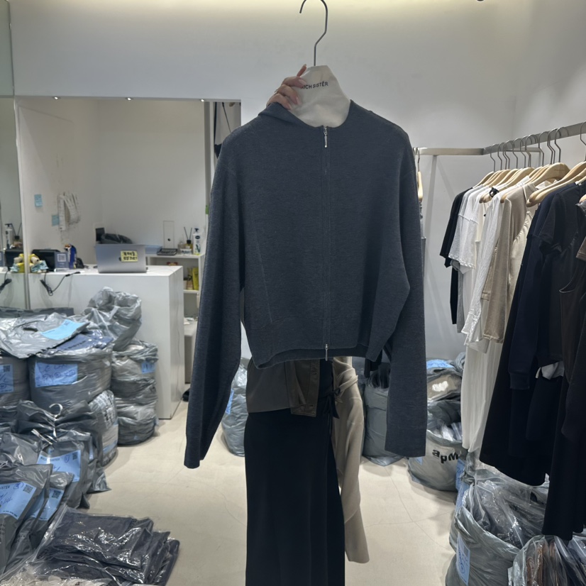 RICH SISTER東大門㊣實拍女士新款休閑25秋冬人氣時尚夾克RICH SISTER夾克圖色2