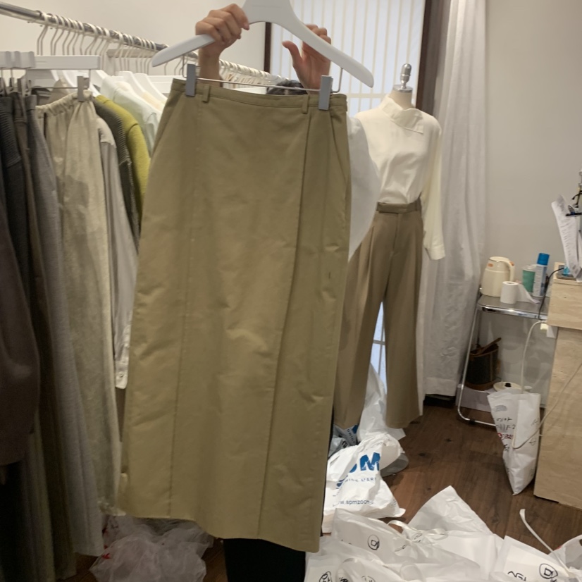 UNDERSTANDING東大門㊣代購女士新款時尚25秋冬休閑長裙長款UNDERSTANDING長裙