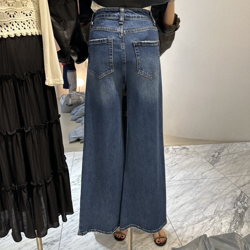 RICH SISTER韓國直郵㊣女裝新品熱賣推薦真品人氣時尚牛仔褲RICH SISTER牛仔褲