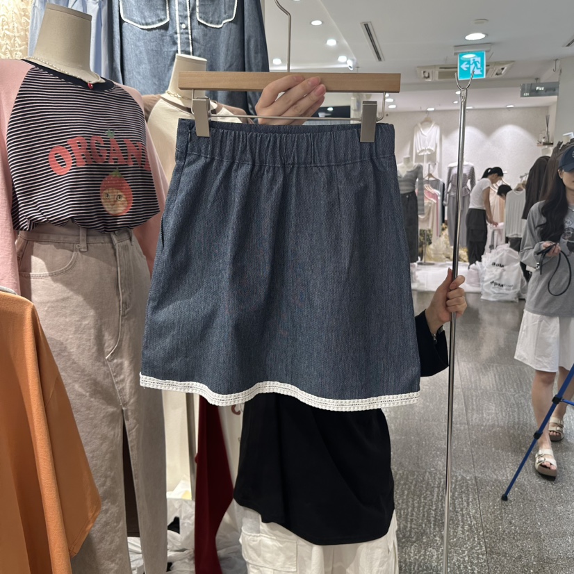 DELLING韓國直郵㊣女士新款真品人氣休閑時尚25秋冬熱賣短裙DELLING短裙