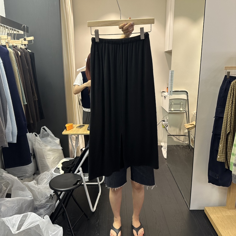 SALT BREAD東大門㊣實拍女士新品時尚25秋冬真品休閑人氣長裙SALT BREAD長裙