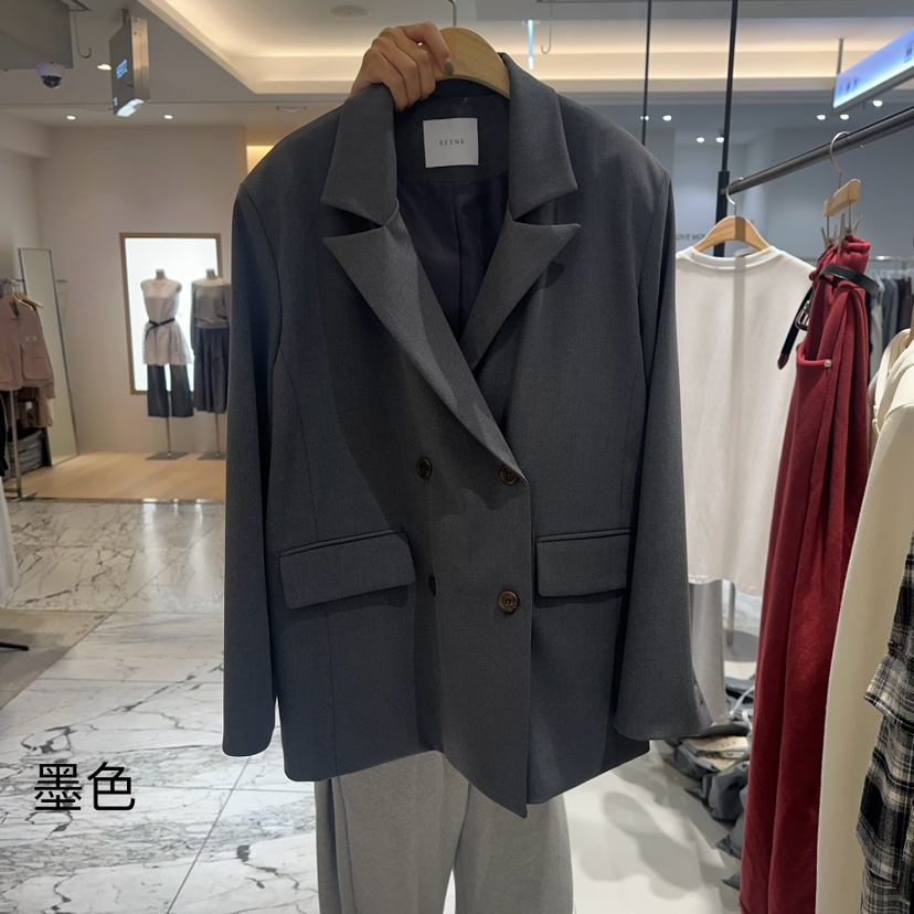 BEENS東大門㊣直郵女士新款真品人氣推薦熱賣25秋冬時尚夾克BEENS夾克