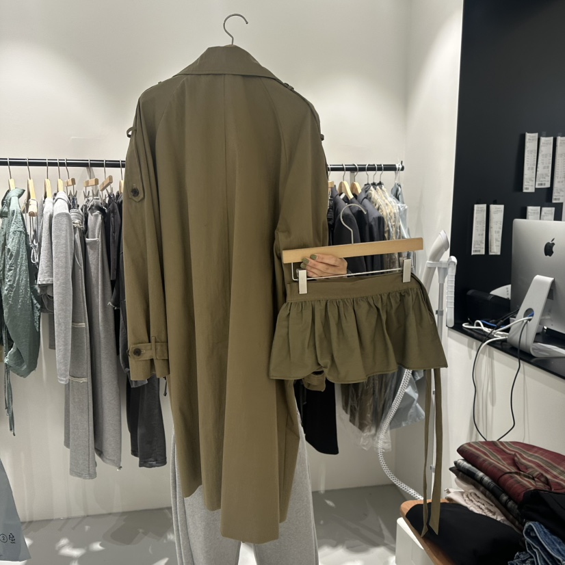 BEENS東大門㊣代購女裝新品推薦人氣真品時尚休閑套裝套裝羅紋BEENS套裝
