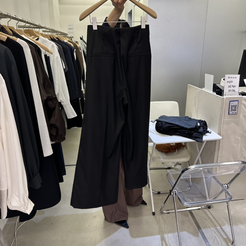 AMON韓國直郵㊣女裝新品休閑25秋冬熱賣推薦真品人氣休閑褲AMON休閑褲