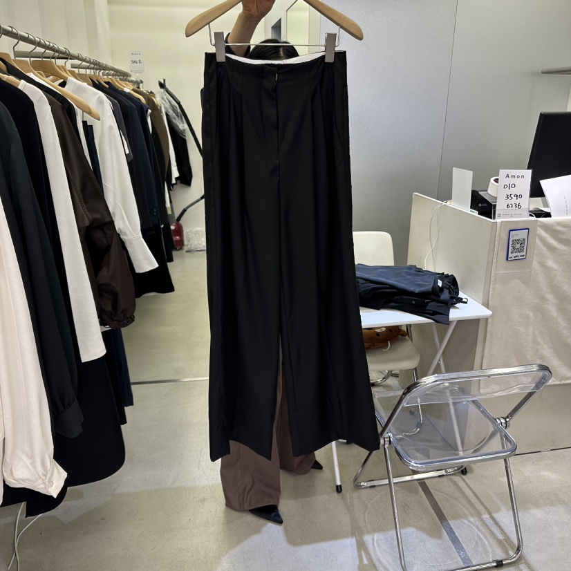 AMON韓國直郵㊣女裝新品休閑25秋冬熱賣推薦真品人氣休閑褲AMON休閑褲圖色2