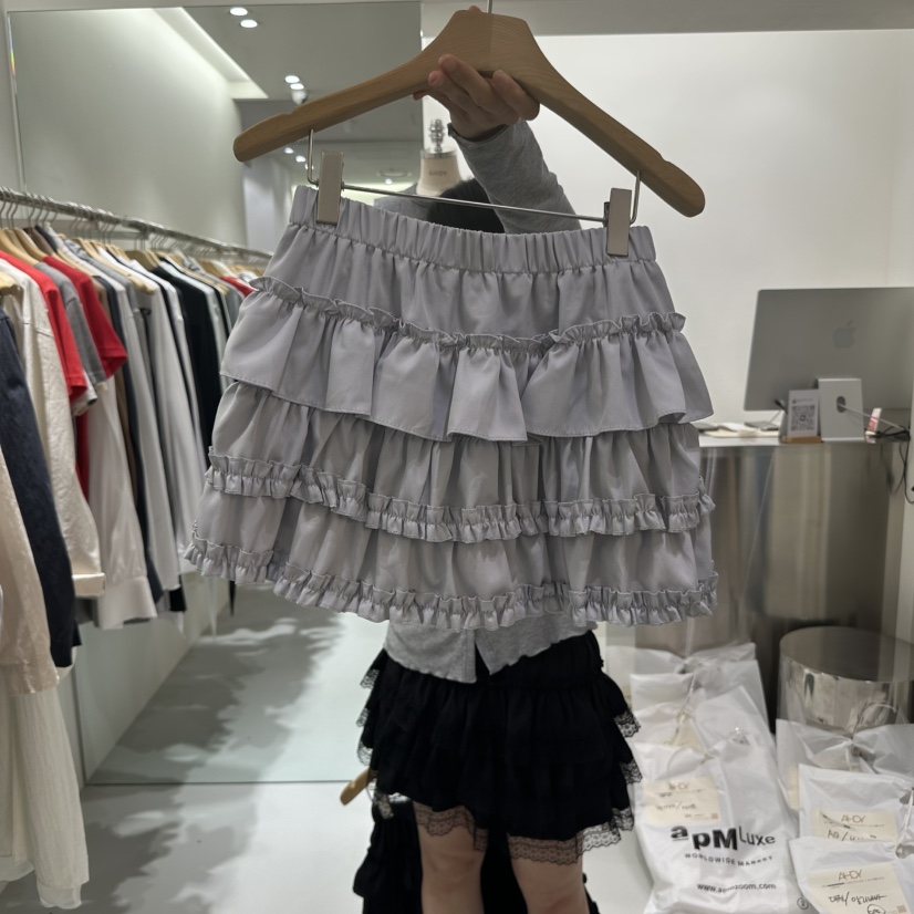 AHOY韓國代購㊣女士新品休閑推薦熱賣時尚25秋冬人氣職業短裙AHOY短裙