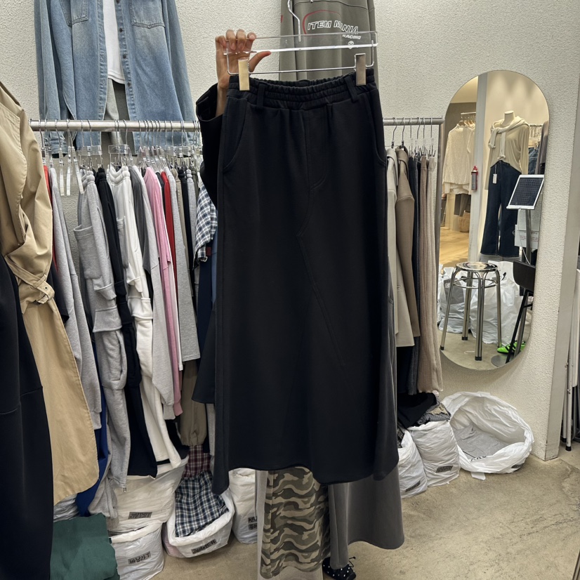 MAGOT韓國直郵㊣女裝新品職業熱賣時尚休閑25秋冬人氣推薦長裙IIIΛGOT/MAGOT長裙圖色3實際價格49000