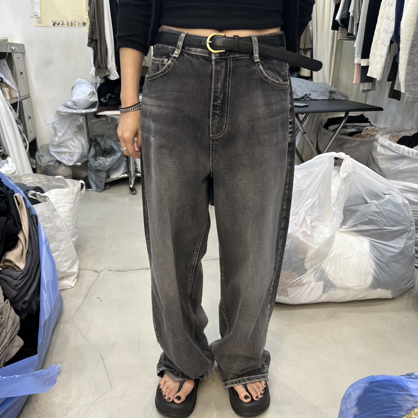 BILLION-L韓國代購㊣女士新款推薦熱賣真品牛仔褲不含腰帶BILLION-L牛仔褲