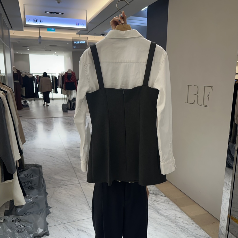 MER韓國代購㊣女士新款時尚真品休閑25秋冬吊帶背心不含內搭MER/ANGELO BIANCO吊帶/背心