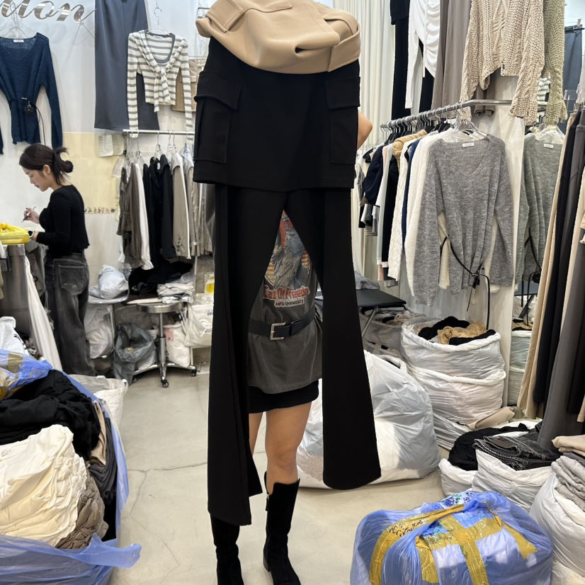 BILLION-L東大門㊣代購女裝新品熱賣休閑職業人氣裙褲工裝BILLION-L裙褲
