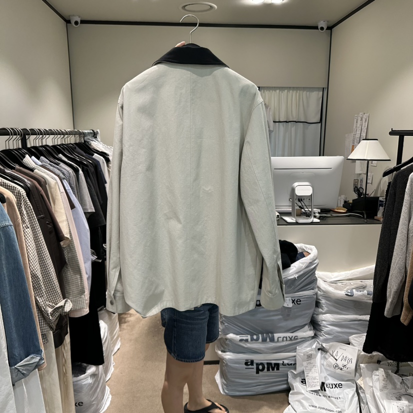 RE STOCK東大門㊣代購女士新款真品人氣25秋冬職業時尚夾克RE STOCK夾克