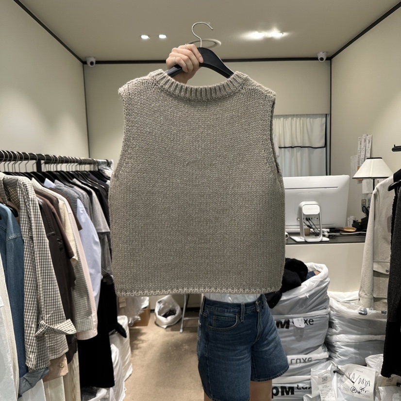 RE STOCK東大門㊣代購女士新品休閑職業人氣吊帶背心不含內搭RE STOCK吊帶/背心