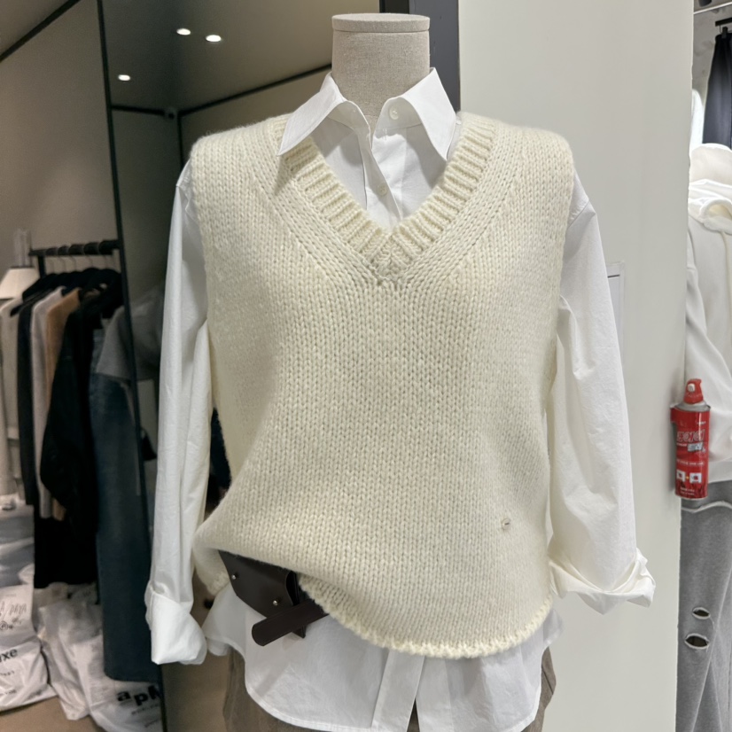 RE STOCK東大門㊣代購女士新品休閑職業人氣吊帶背心不含內搭RE STOCK吊帶/背心圖色2