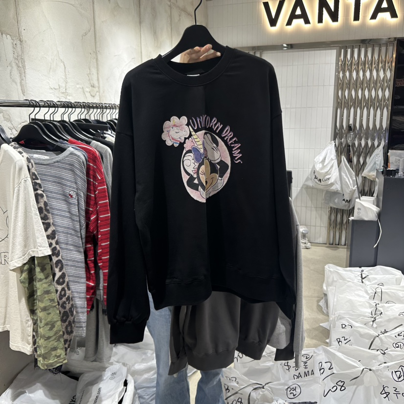 VANTA東大門㊣直郵女士新品職業真品推薦休閑時尚熱賣人氣衛衣VANTA衛衣圖色3