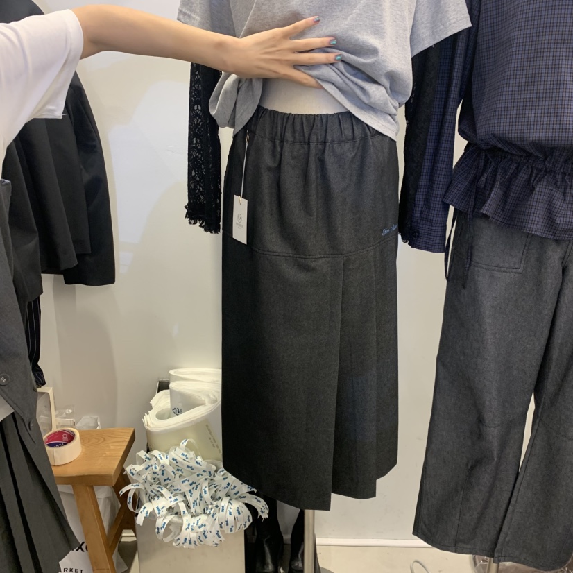 TAN&COMO東大門㊣直郵女裝新款熱賣25秋冬半身裙中短裙tan-COMO半身裙/中短裙