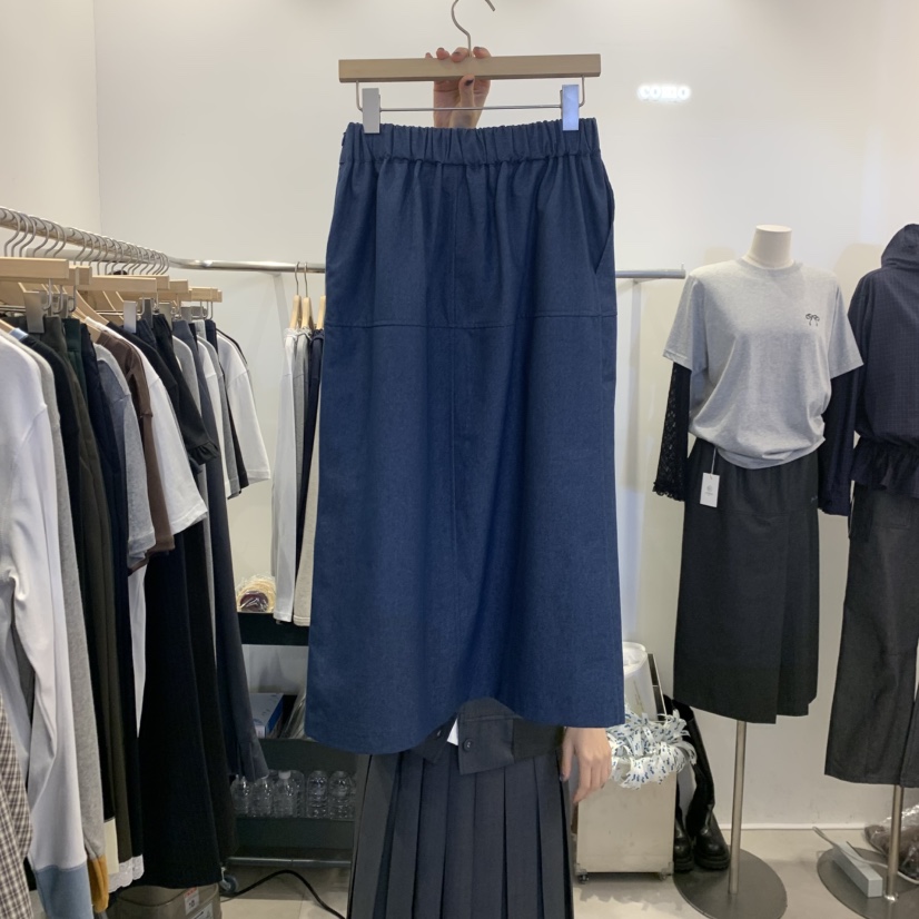 TAN&COMO東大門㊣直郵女裝新款熱賣25秋冬半身裙中短裙tan-COMO半身裙/中短裙圖色2