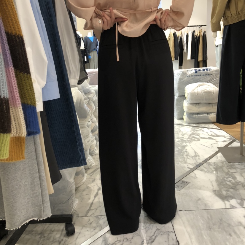 ALMOND韓國直郵㊣女士新款職業推薦人氣時尚休閑熱賣休閑褲ALMOND休閑褲