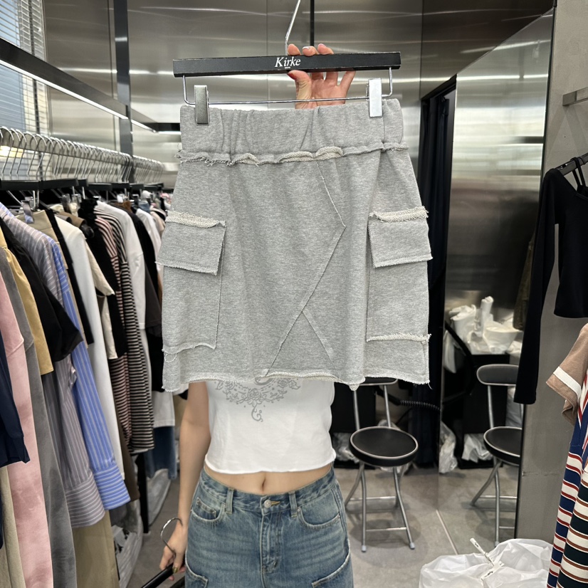 KIRKE韓國直郵㊣女裝新品人氣25秋冬真品時尚職業休閑推薦短裙KIRKE短裙