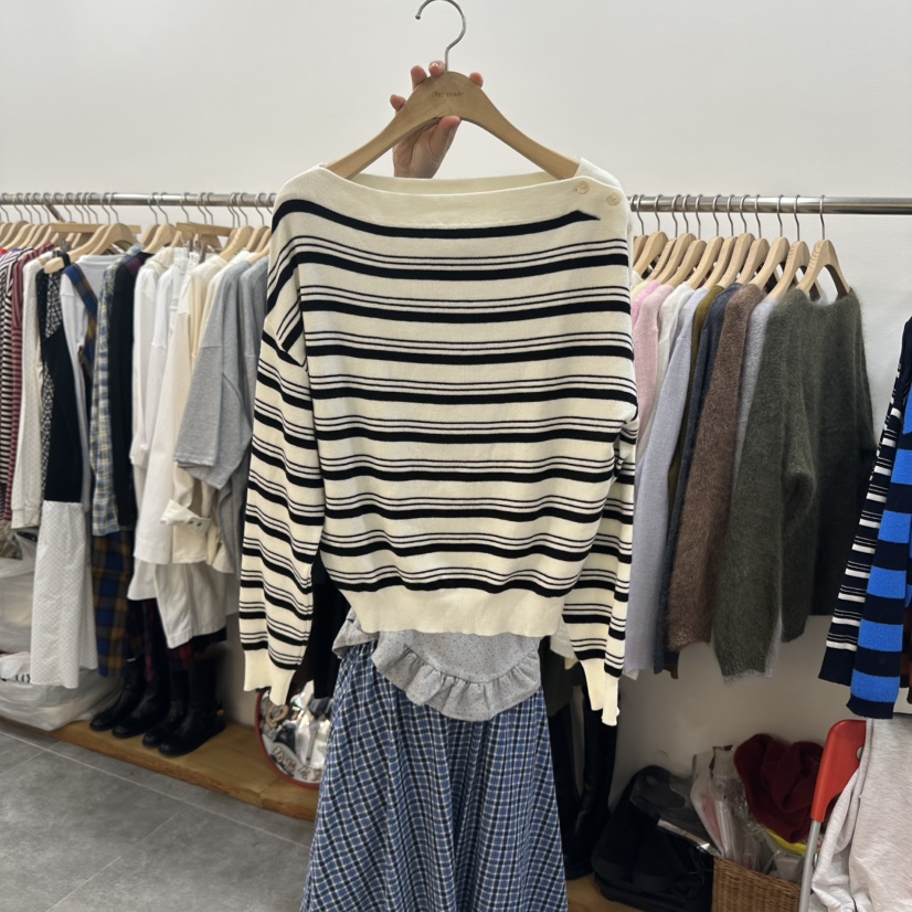 DELIGHT-L東大門㊣代購女裝新品25秋冬真品熱賣人氣針織衫DELIGHT針織衫
