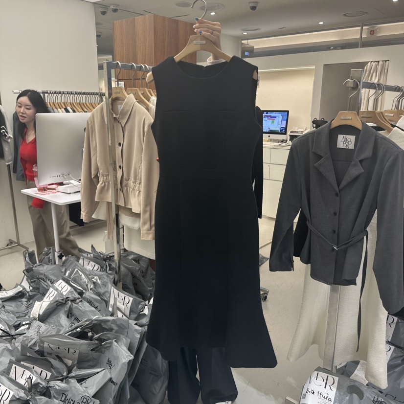 MER東大門㊣實拍女裝新款時尚職業25秋冬休閑真品人氣連衣裙MER/ANGELO BIANCO連衣裙圖色2