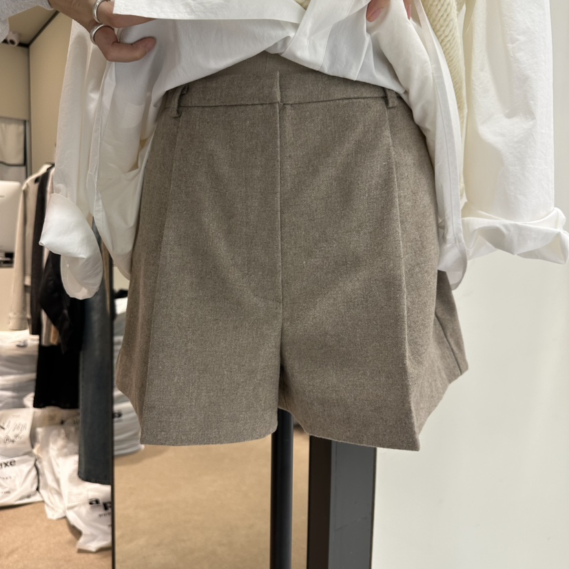 RE STOCK東大門㊣實拍女士新款職業推薦真品休閑人氣25秋冬短褲RE STOCK短褲