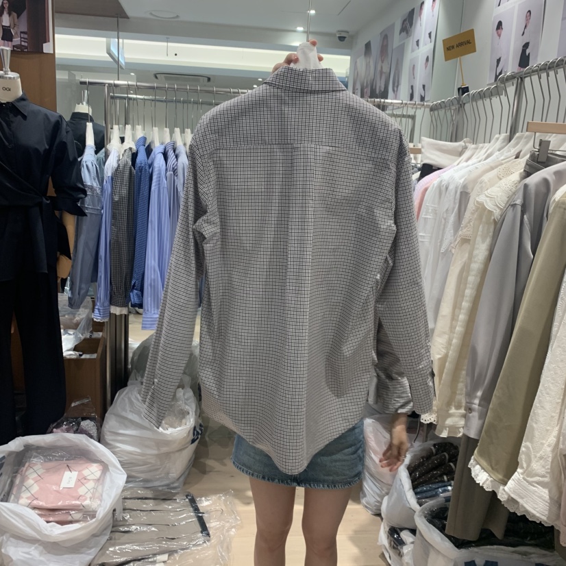 OGI韓國直郵㊣女士新款真品25秋冬人氣熱賣時尚職業襯衫蕾絲衫FLat OGI襯衫/蕾絲衫