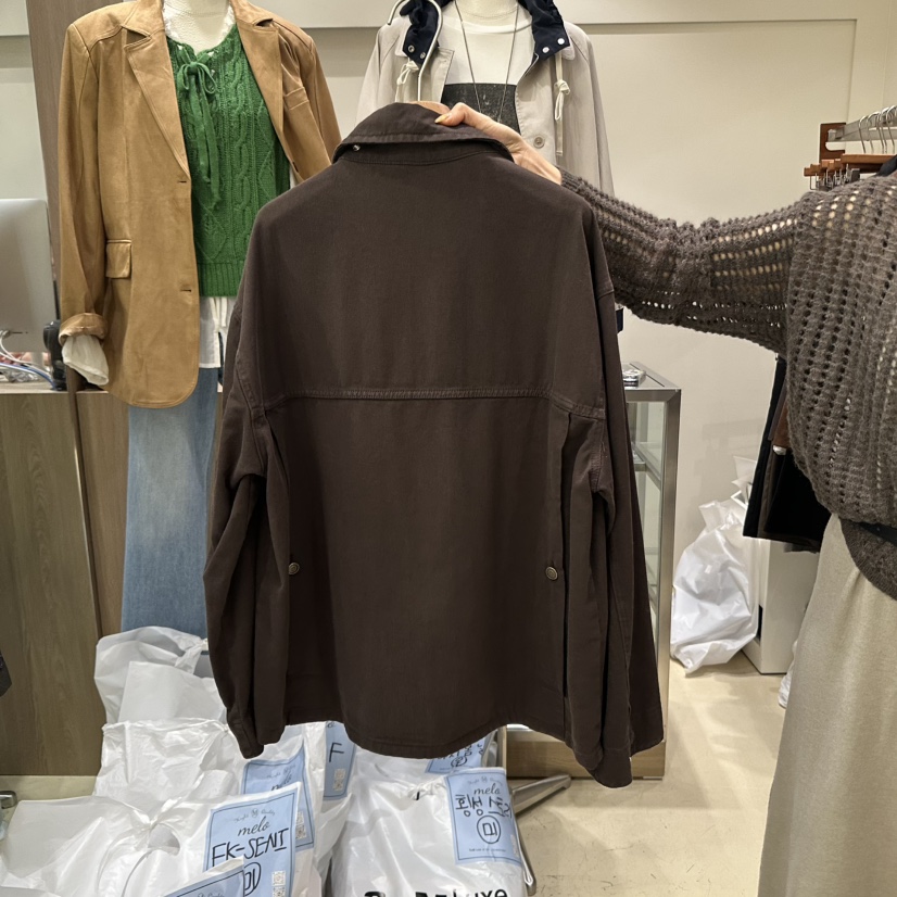 MELO東大門㊣實拍女士新品25秋冬人氣熱賣時尚職業休閑夾克MELO夾克