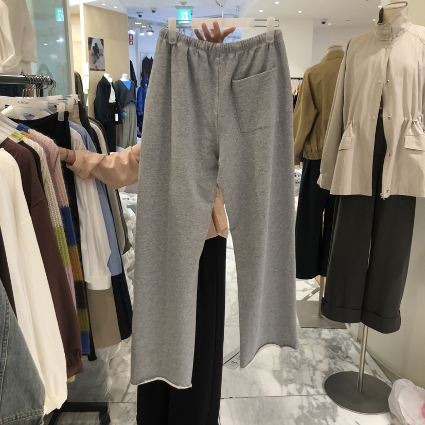 ALMOND韓國代購㊣女士新品休閑25秋冬職業推薦熱賣時尚休閑褲ALMOND休閑褲